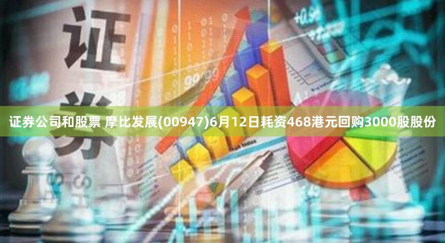 证券公司和股票 摩比发展(00947)6月12日耗资468港元回购3000股股份