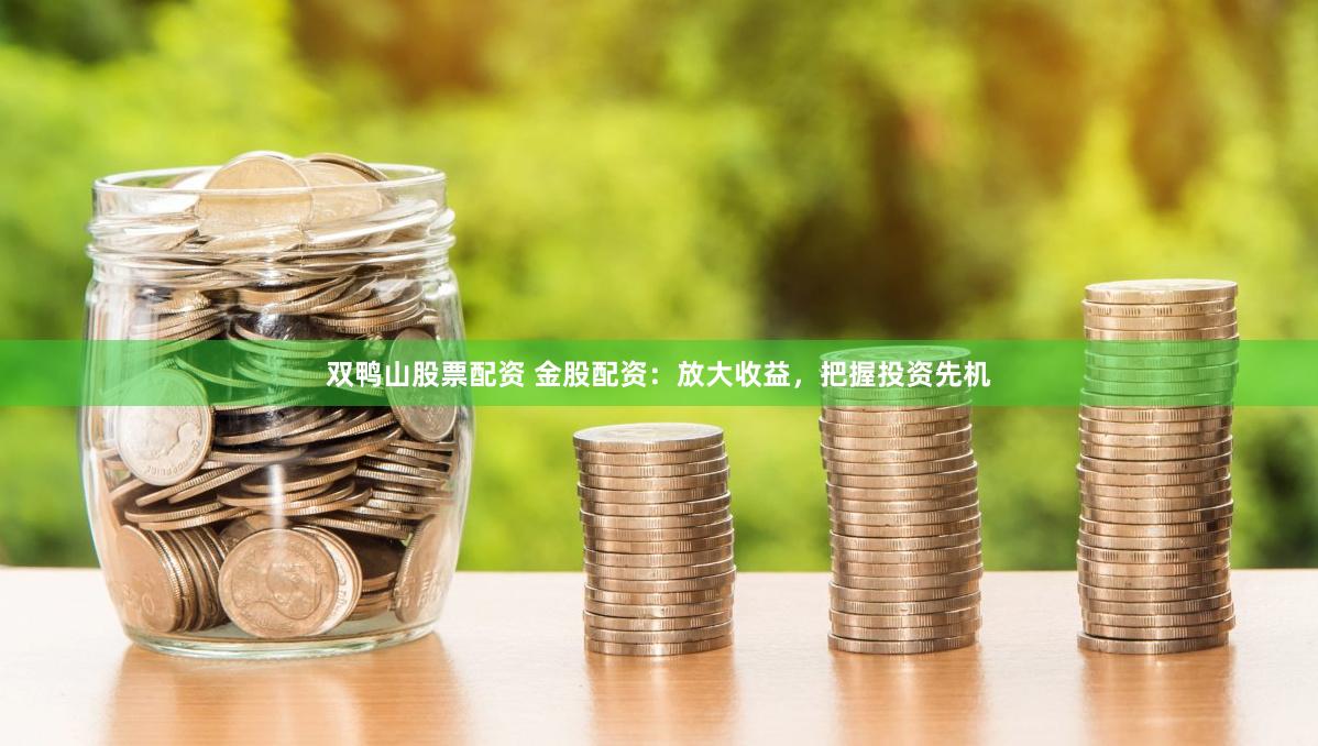 双鸭山股票配资 金股配资：放大收益，把握投资先机